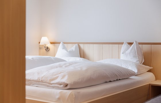 Apartment mit Doppelbett