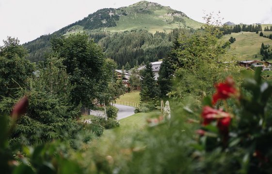 Blick in die Berglandschaft