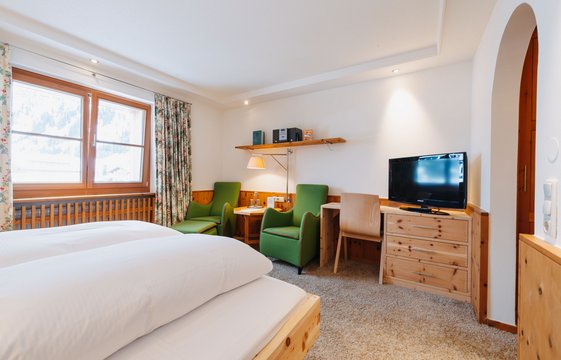 Doppelzimmer Ansicht Fernseher Doppelzimmer Ansicht mit Fernseher