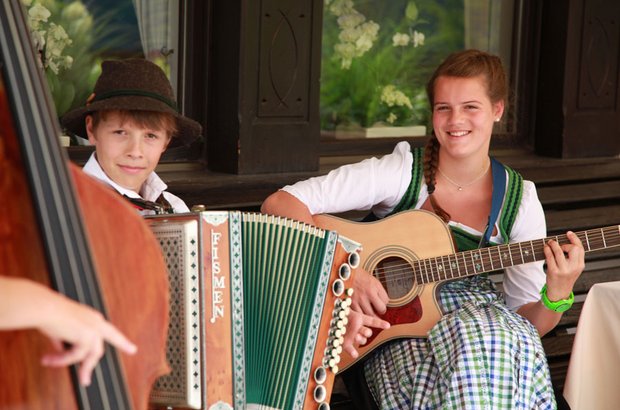 Musiker in Tracht
