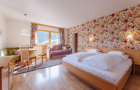 Apartment mit Doppelbett