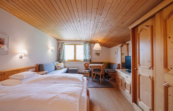 Apartment mit Doppelbett