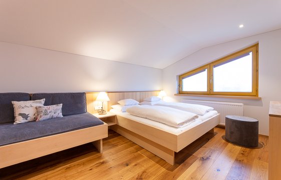 Apartment mit Doppelbett