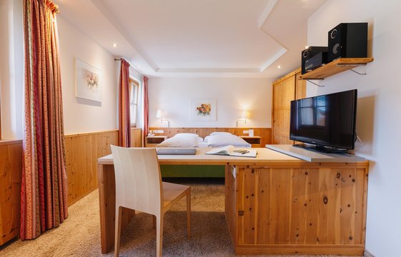 Wohnbereich Komfortdoppelzimmer Der Wohnbereich im Komfortdoppelzimmer