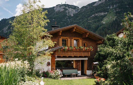 Außenansicht Hotel Aurora Lech