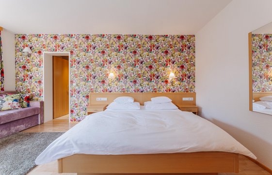 Apartment mit Doppelbett