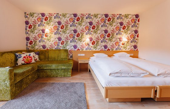 Apartment mit Doppelbett