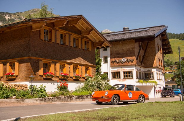 Roter Oldtimer