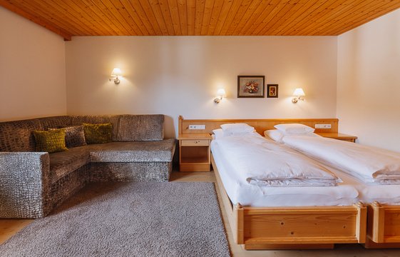 Apartment mit Doppelbett