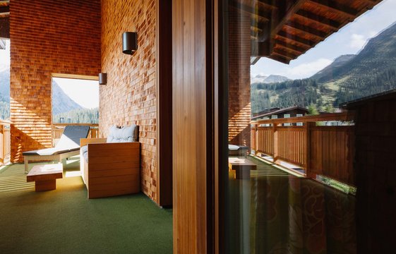 Balkon Junior Suite mit Balkon Der Balkon in der Junior Suite mit Balkon