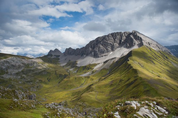 Berglandschaft am Arlberg Berglandschaft