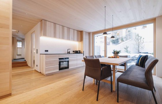 Essbereich in der Wohnung Essbereich in der Wohnung