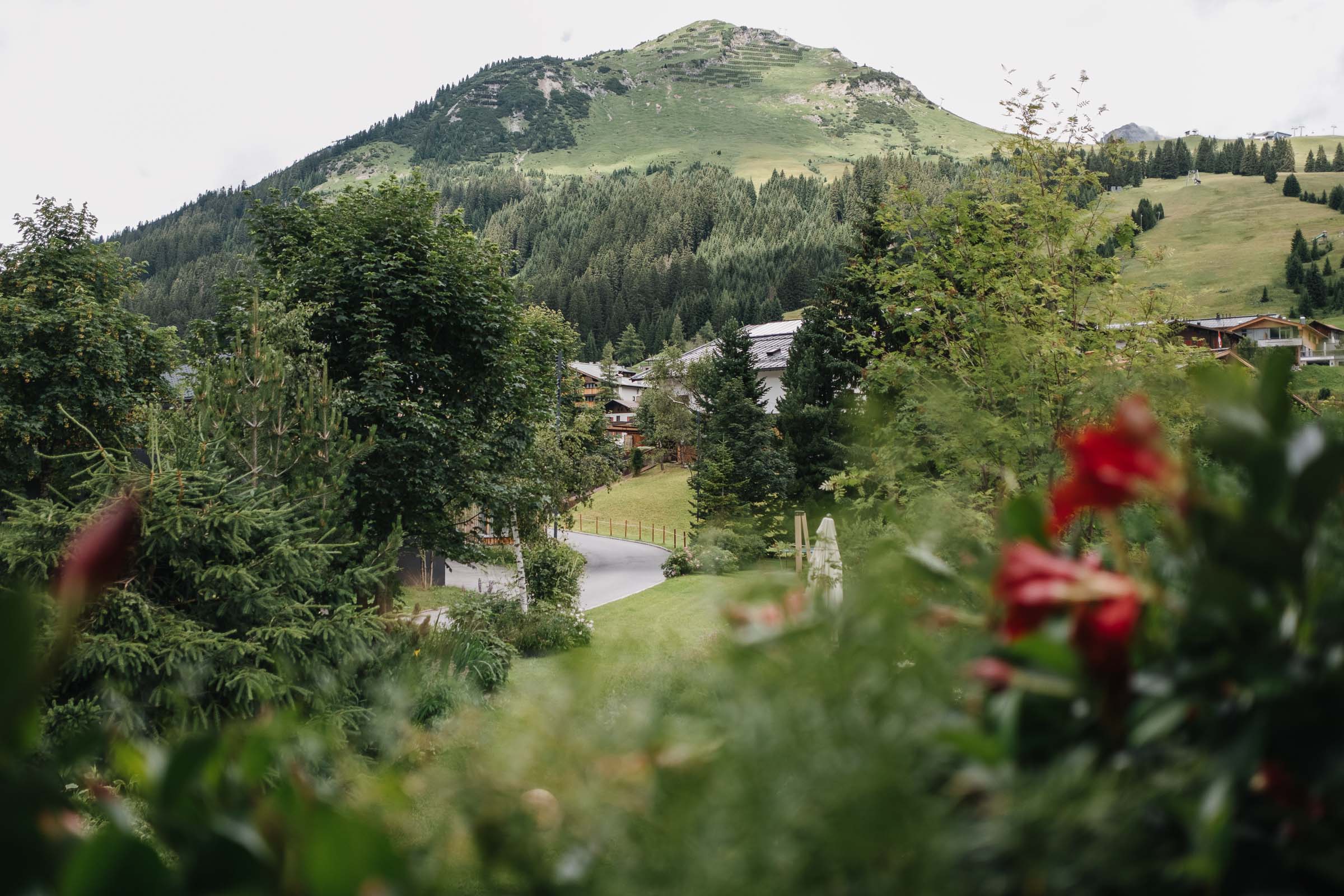 Blick in die Berglandschaft